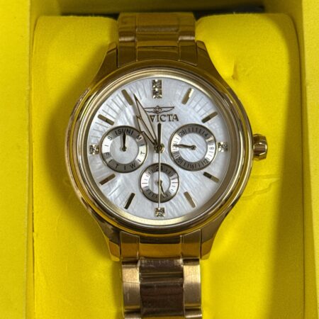 Invicta Angel Women's Watch w/ Mother of Pearl Dial - 38mm, Gold 28654