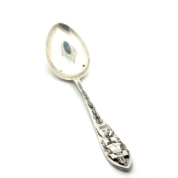 Vtg. 925 Sterling Silver Souvenir Spoon Liberty Bell Signed “Phila PA” 7.8g