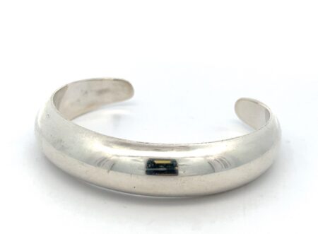 6.5” Vintage 925 Sterling Silver Blank Cuff Bracelet 25.5g