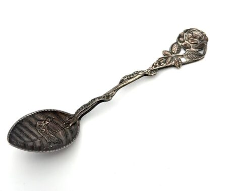 4.5” G.C. Bliss 925 Sterling Silver Norwich New England Souvenir Spoon 13.3g