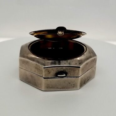 Sterling Silver Compact/Rouge Case with Mirror