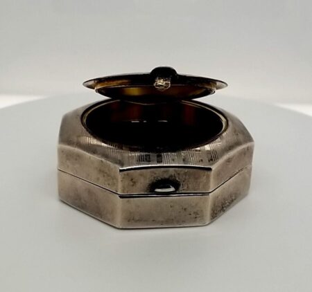 Sterling Silver Compact/Rouge Case with Mirror