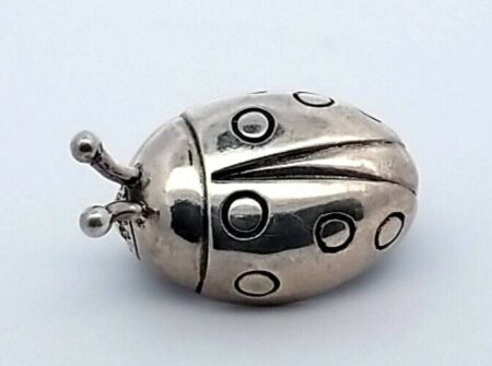 Vintage 925 Sterling Silver Lady Bug Brooch/Pin 4.6 Grams