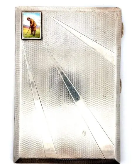 Birmingham S. Blankensee & Sons 1932 925 Sterling Silver Cigarette Case, 167g