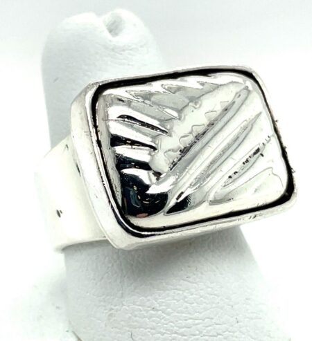 Vintage 925 Sterling Silver Fashion Ring - Size 7.75