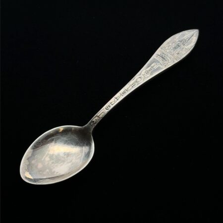 925 Sterling Silver St. Louis Cathedral New Orleans Souvenir Spoon, 10.7g