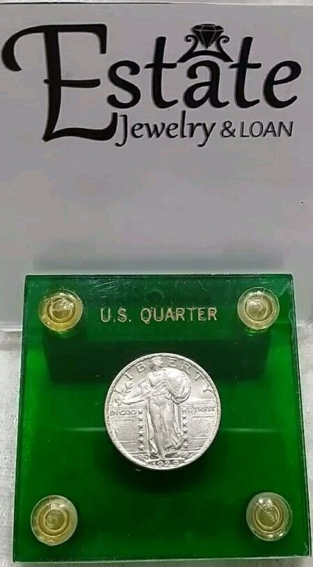 1929 -D Standing Liberty Quarter Lustrous Fine + Condition