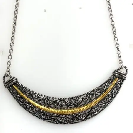 PZ Israel 925 Sterling Silver 16” to 18” Adjustable Necklace - 25.3 Grams