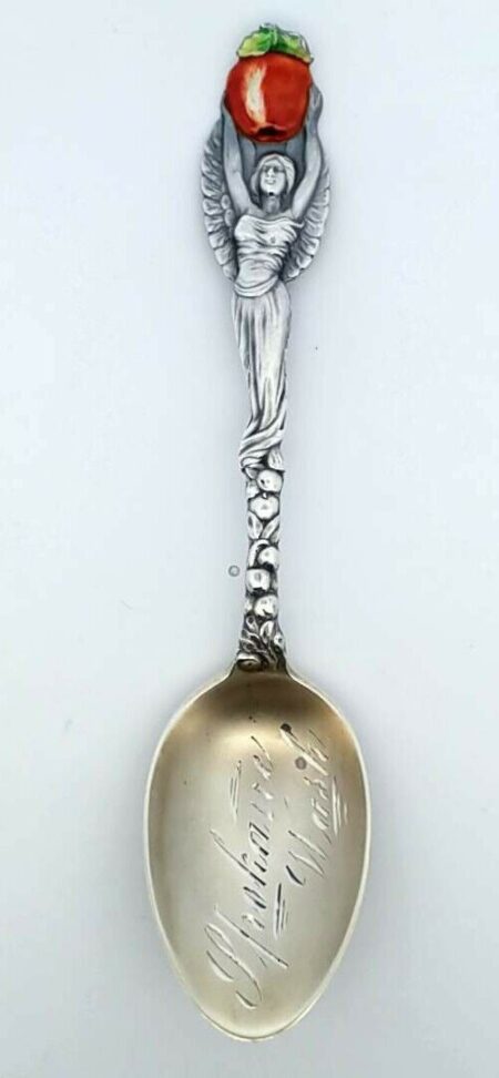 Sterling Silver Spoliane Wash Souvenir Spoon 5.25 Inch 18.9 Grams