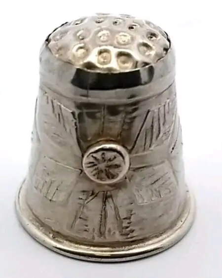 Mexico Sterling Silver Thimble Circa 1945 ~~~~ 2.4 Grams
