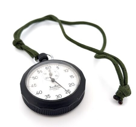 Vintage Hanhart US Government 7 Jewels Stopwatch Working